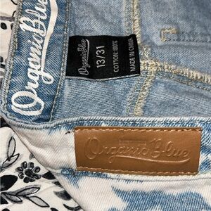 Women's Light Blue Denim Shorts